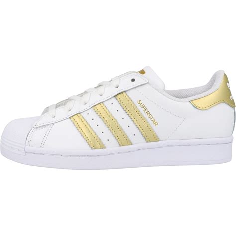 adidas damen superstar weiß|adidas gold metallic superstar.